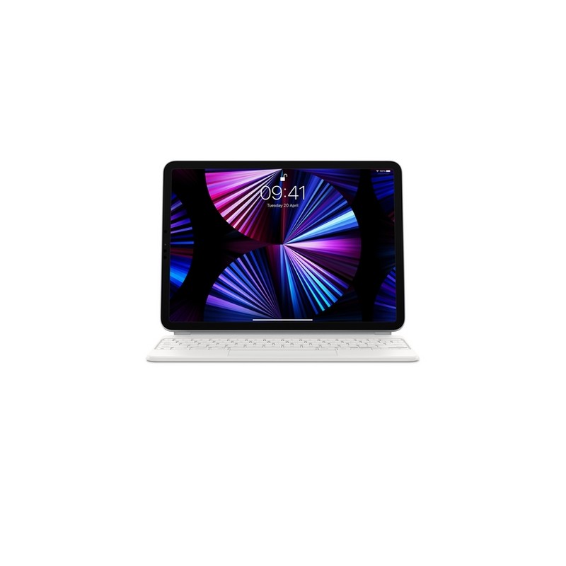 APPLE MAGIC KEYBOARD FOR IPAD PRO 11-INCH (3RD GEN) AND IPAD AIR (4TH GEN) - BRITISH ENGLISH - WHITE - (MIN. 10PZ) Italia