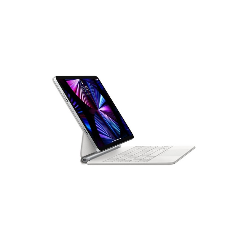 APPLE MAGIC KEYBOARD FOR IPAD PRO 11-INCH (3RD GEN) AND IPAD AIR (4TH GEN) - SWISS - WHITE - (MIN. 10PZ) Promozione