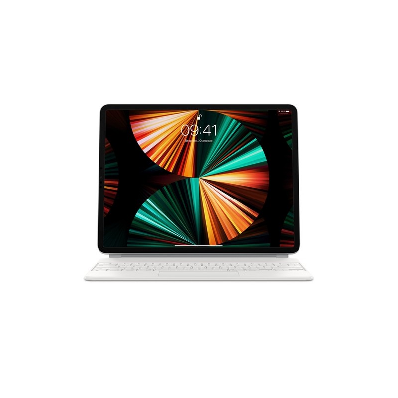 APPLE MAGIC KEYBOARD FOR IPAD PRO 12.9-INCH (5TH GEN) - RUSSIAN - WHITE - (MIN. 5PZ) Economico