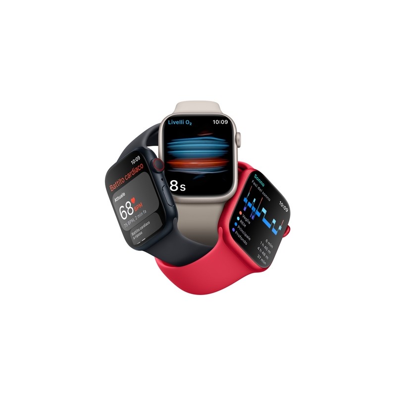 APPLE Apple Watch Series 8 GPS+Cellular 45mm In Linea