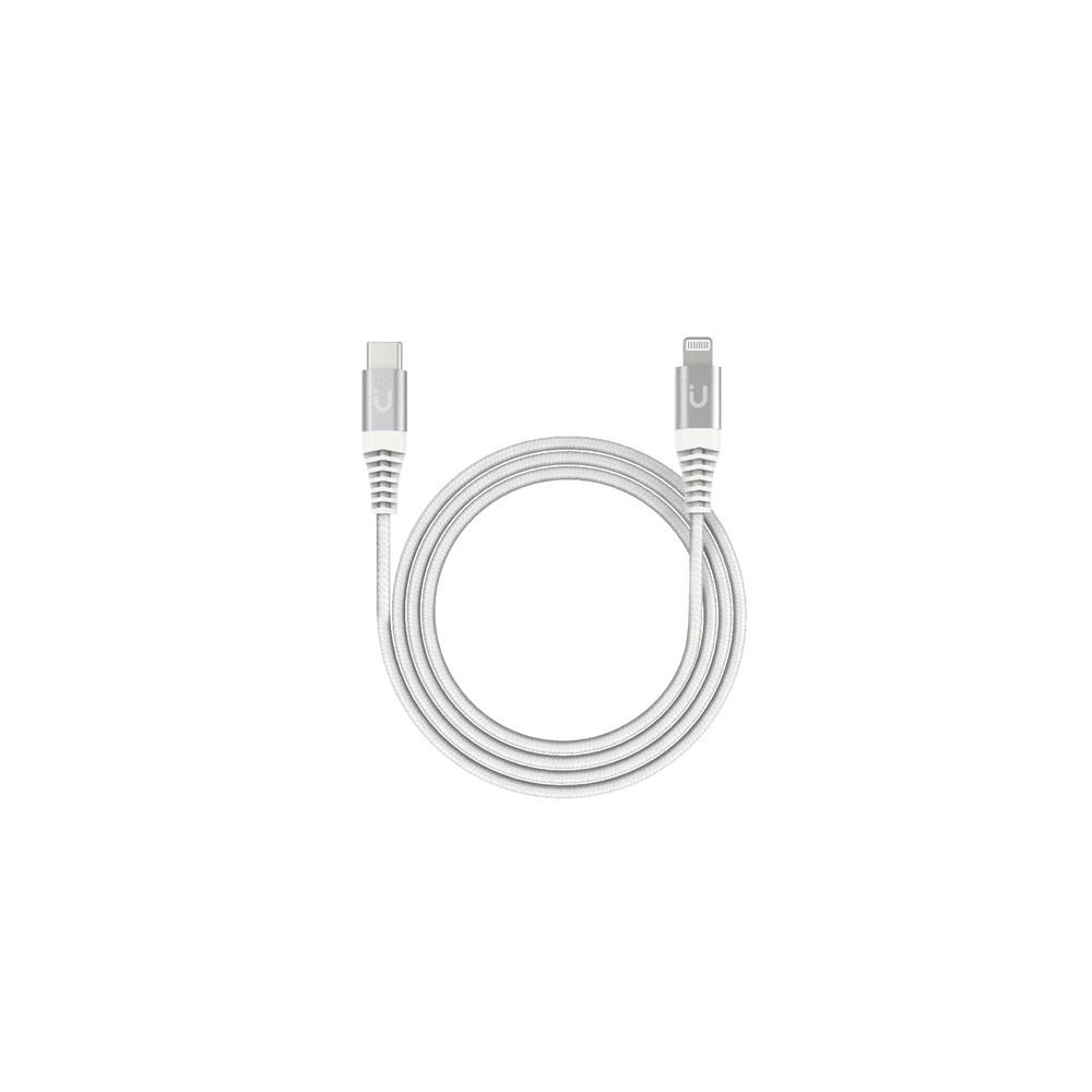 TUNIT Cavo di ricarica nylon intrecciato USB-C / Lightning - 1mt Pezzi Unici