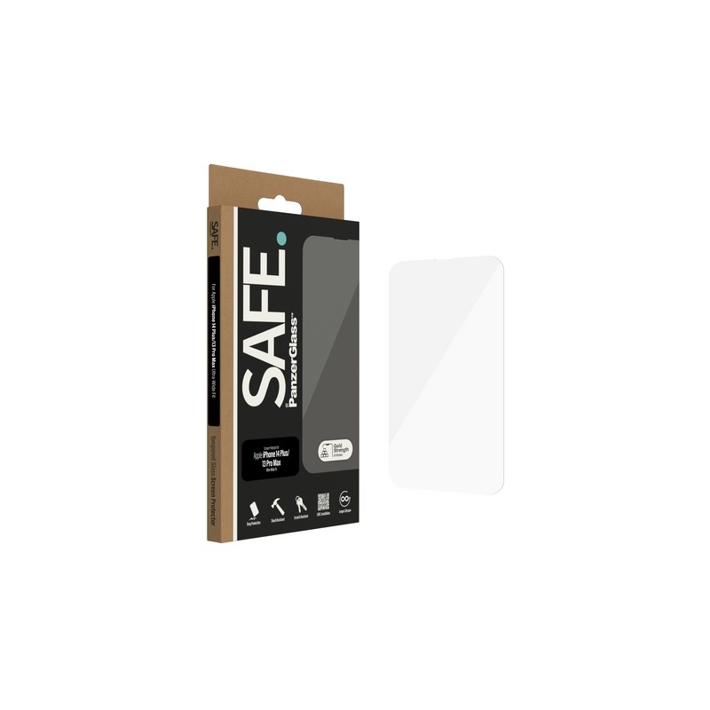 PanzerGlass SAFE. Apple iPhone 14 Plus/13 Pro Max Case Friendly