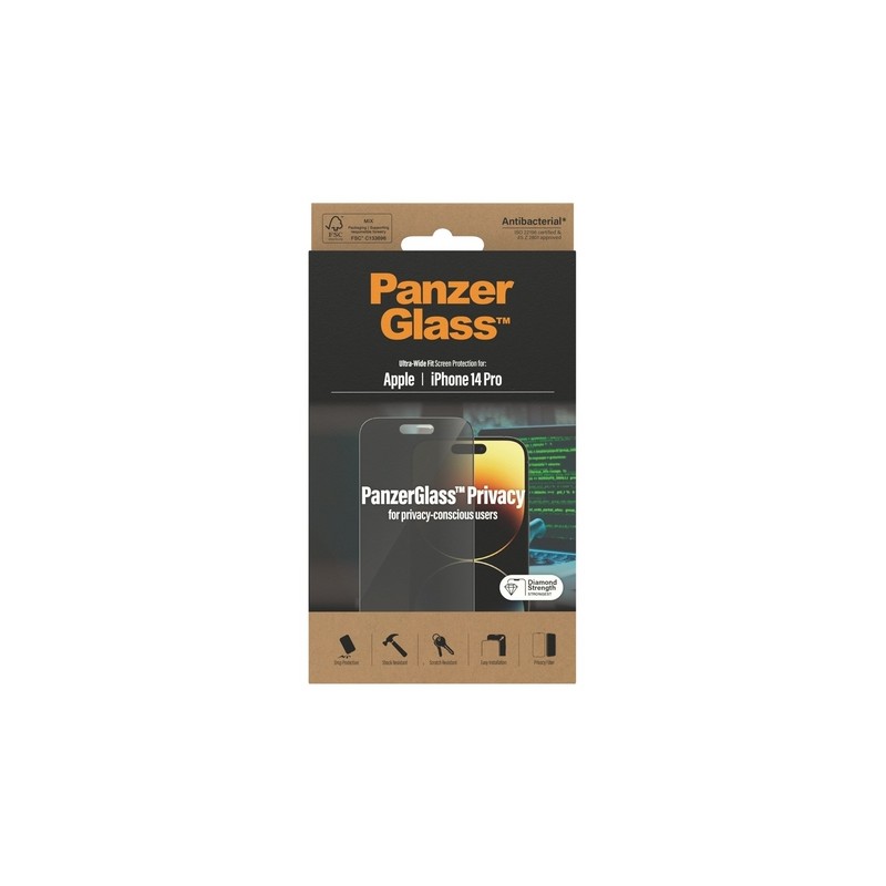 PanzerGlass PanzerGlass Apple iPhone 14 Pro UWF Privacy AB