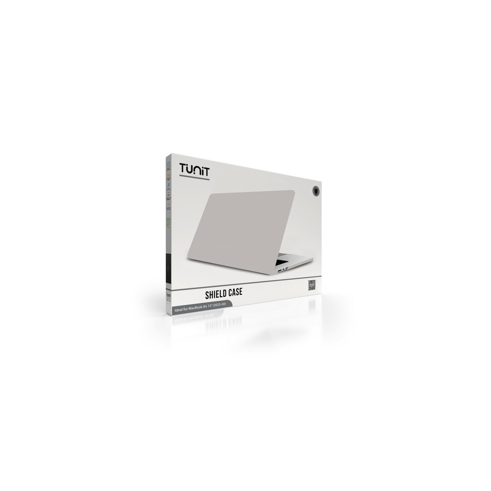 TUNIT Custodia protettiva MacBook Air 15" M2-M3 (2023-24) - Clear