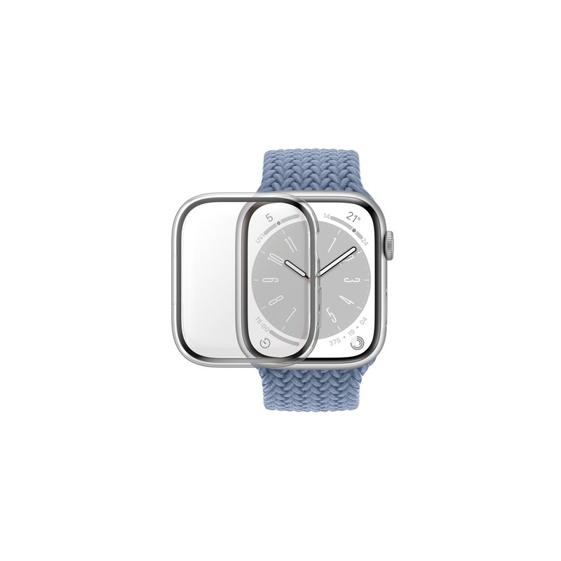 PanzerGlass PROTEZIONE ANTIURTO IN D3O PER APPLE WATCH SERIES 7/8/9 41MM TRASPARENTE
