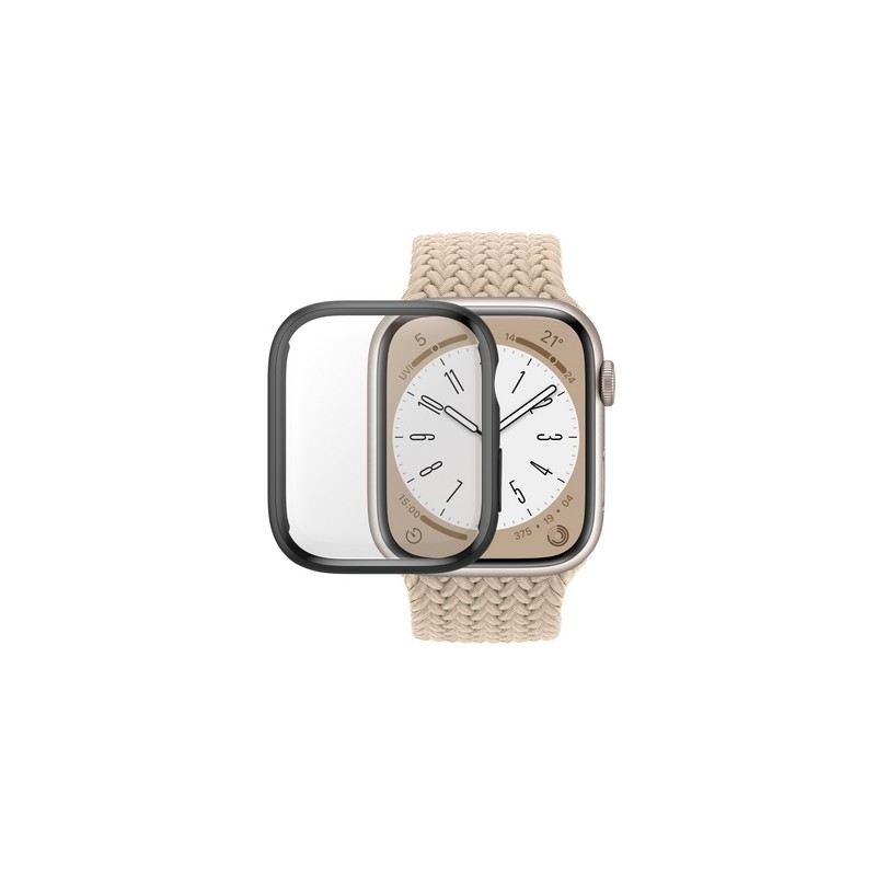 PanzerGlass PROTEZIONE ANTIURTO IN D3O PER APPLE WATCH SERIES 7/8/9 45MM NERO