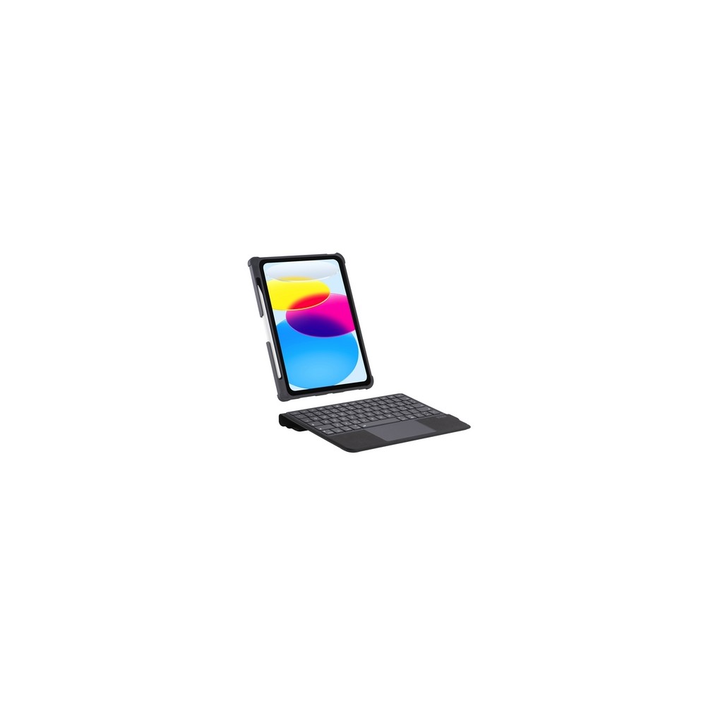 TUNIT All-in-one cover protettiva modulare per iPad 10 9” (10th gen.) con tastiera e trackpad Smaltimento dello stoccaggio