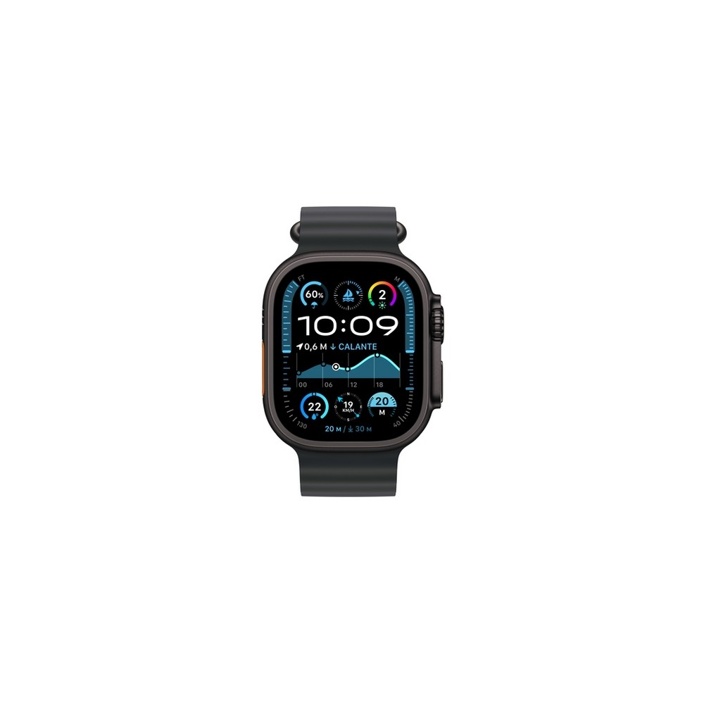 APPLE Apple Watch Ultra 2 GPS + Cellular 49mm Black Titanium Case with Black Ocean Band Vendite stagionali
