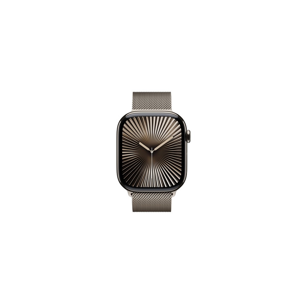 APPLE Apple Watch Series 10 GPS + Cellular 46mm Natural Titanium Case with Natural Milanese Loop - S/M Offerta migliore