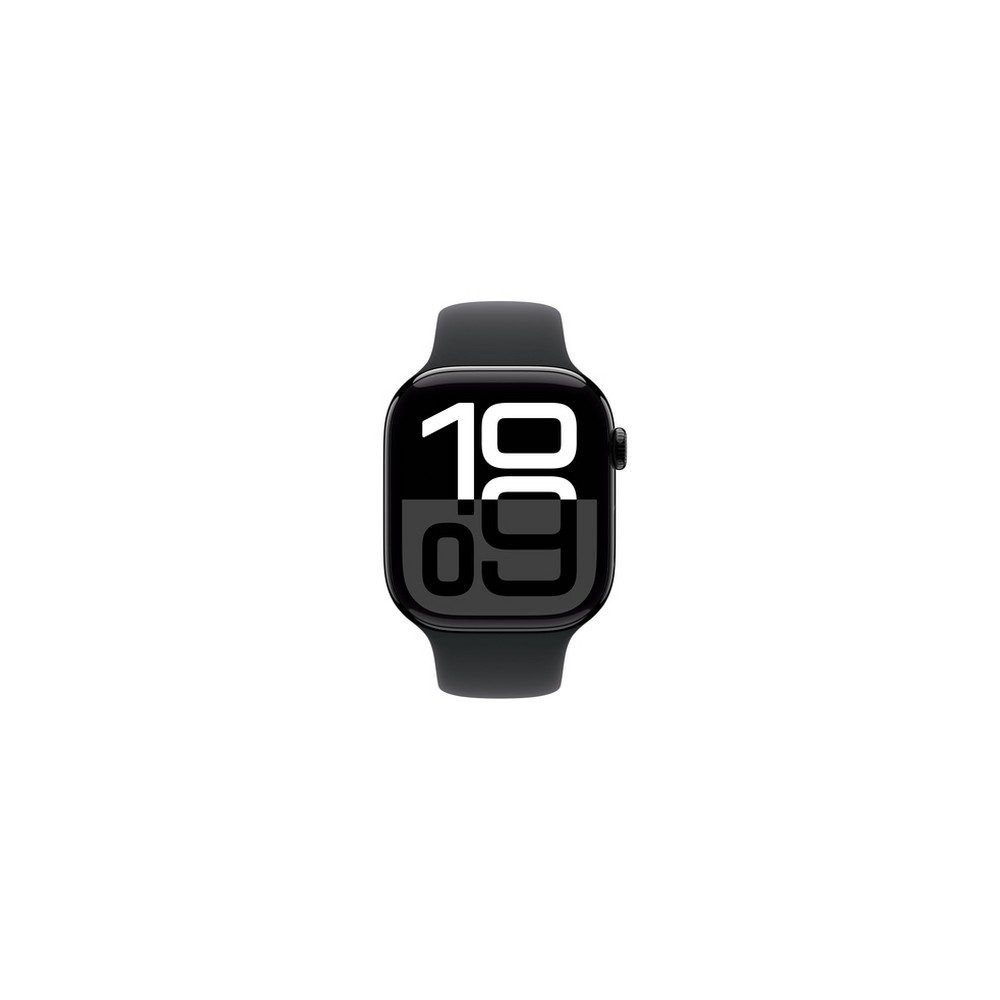 APPLE Apple Watch Series 10 GPS 46mm Jet Black Aluminium Case with Black Sport Band - M/L Prezzo basso