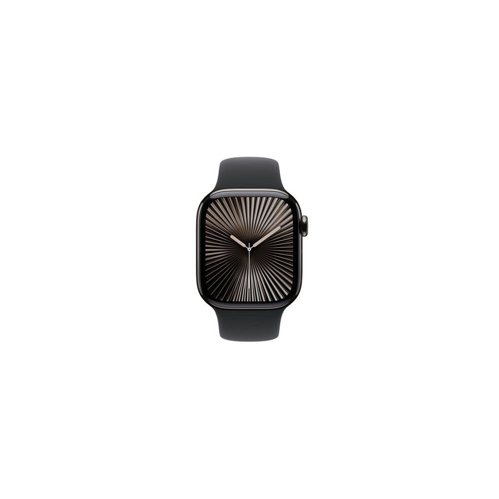APPLE Apple Watch Series 10 GPS + Cellular 42mm Slate Titanium Case with Black Sport Band - M/L Discount Store per i nuovi prodotti
