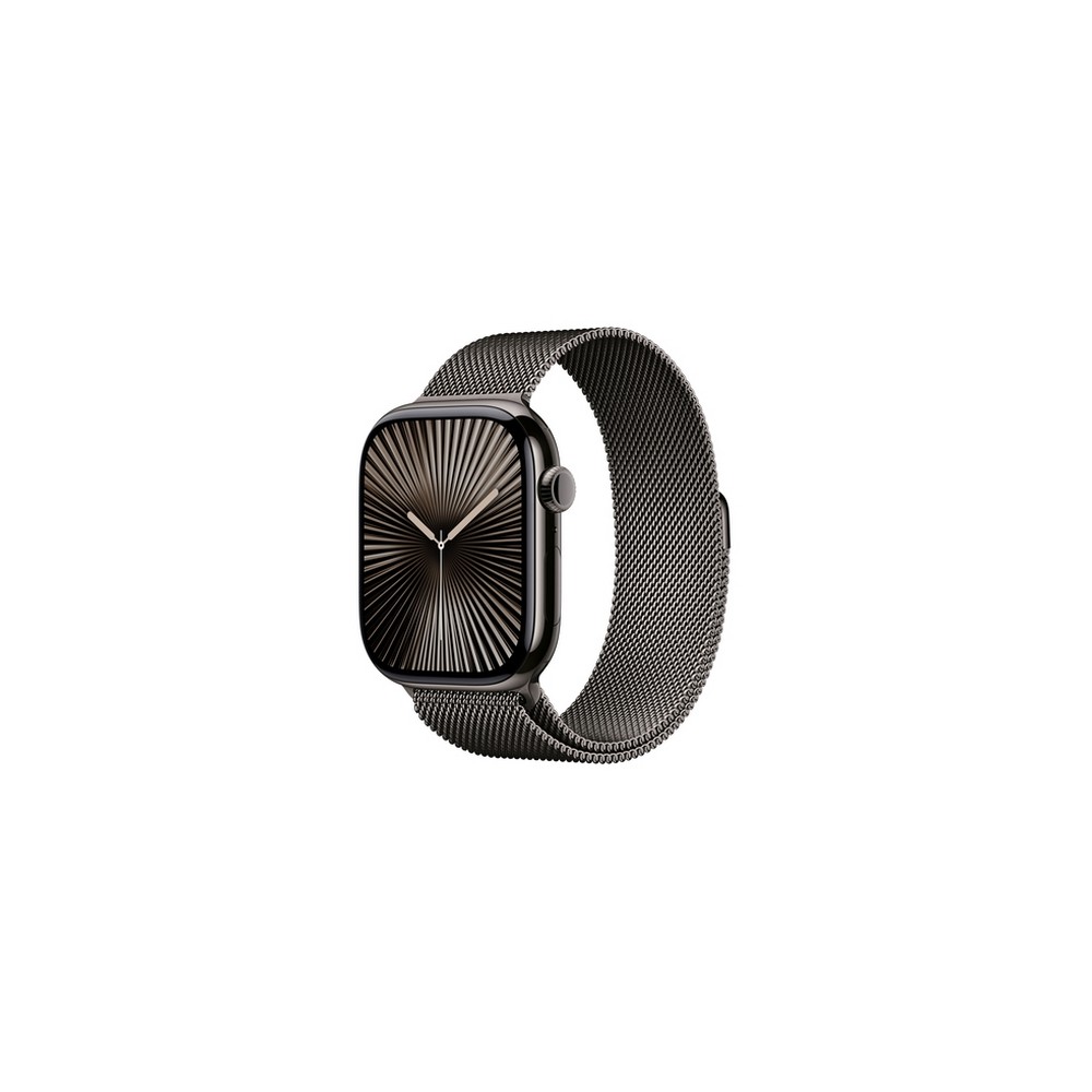 APPLE Apple Watch Series 10 GPS + Cellular 46mm Slate Titanium Case with Slate Milanese Loop - M/L Italy