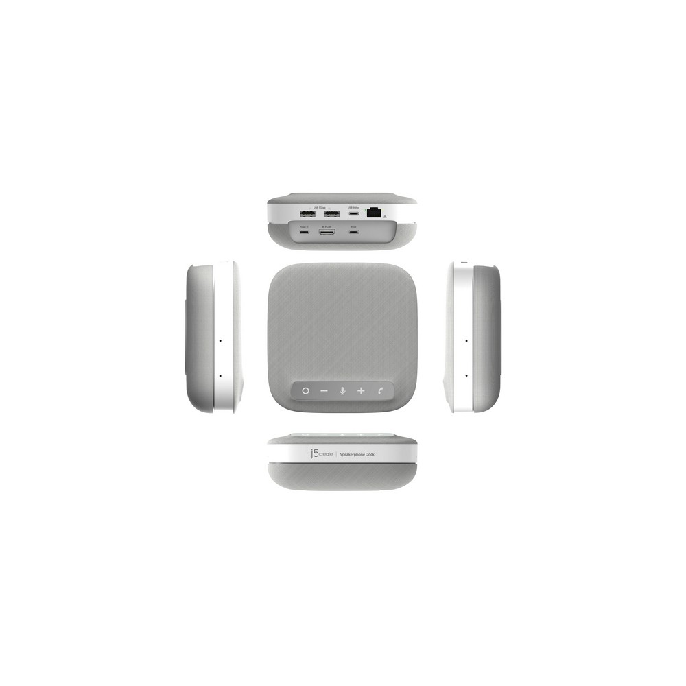 j5create USB-C 4K Speakerphone Dock Spedizione Gratuita