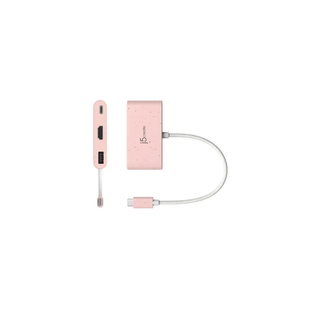 j5create Eco-Friendly USB-C to HDMI & USB Type-A with Power Delivery Offerta per la Festa della Mamma