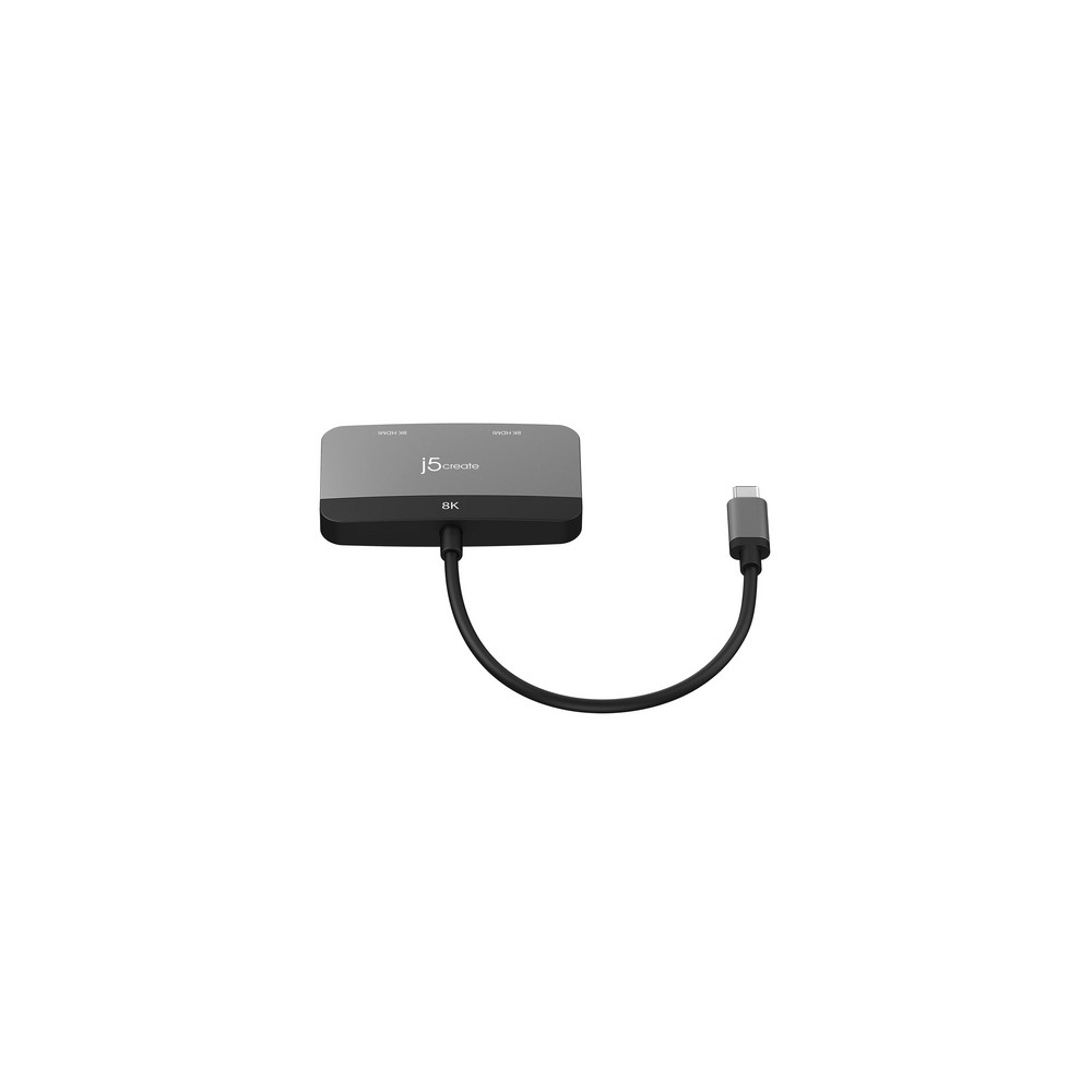 j5create 8K USB-C to Dual HDMI Display Adapter Offerta San Valentino