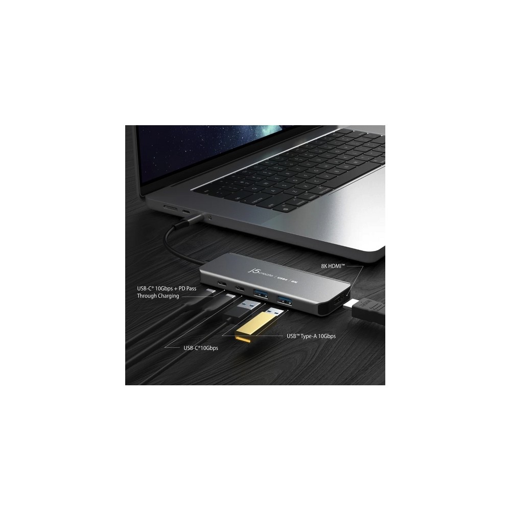 j5create USB4 8K60 Slim Hub Offerta migliore