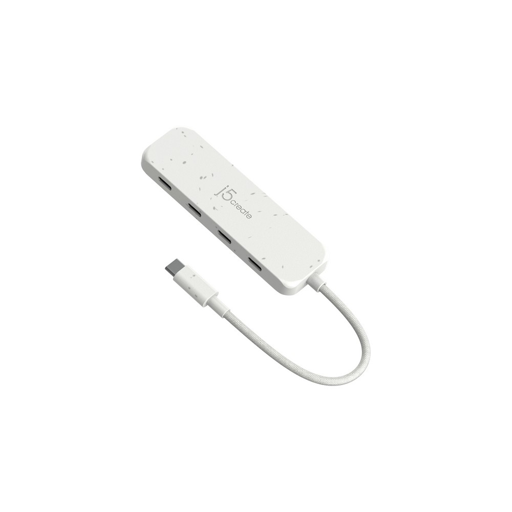 j5create Eco-Friendly USB-C to 4-Port Type-C Gen 2 Hub Offerta temporanea