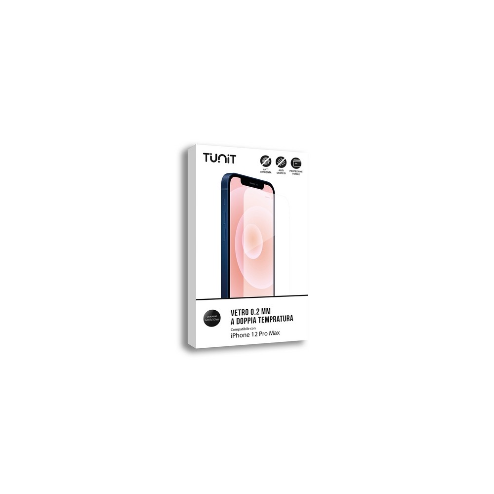 TUNIT Vetro a Doppia Tempratura per iPhone 12 Pro Max Shopping online