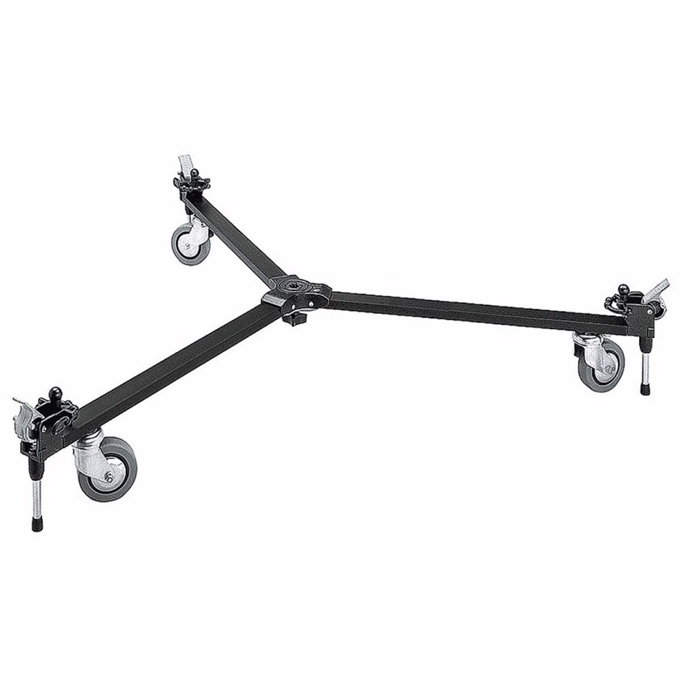 Manfrotto Carrello basic per treppiedi con puntale doppio o singolo Convenienza