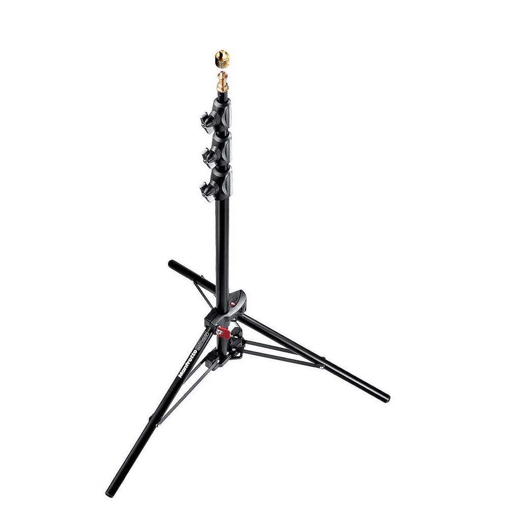 Manfrotto Stativo Mini Compact Alu nero con sistema ''pneumatico'' Promozione