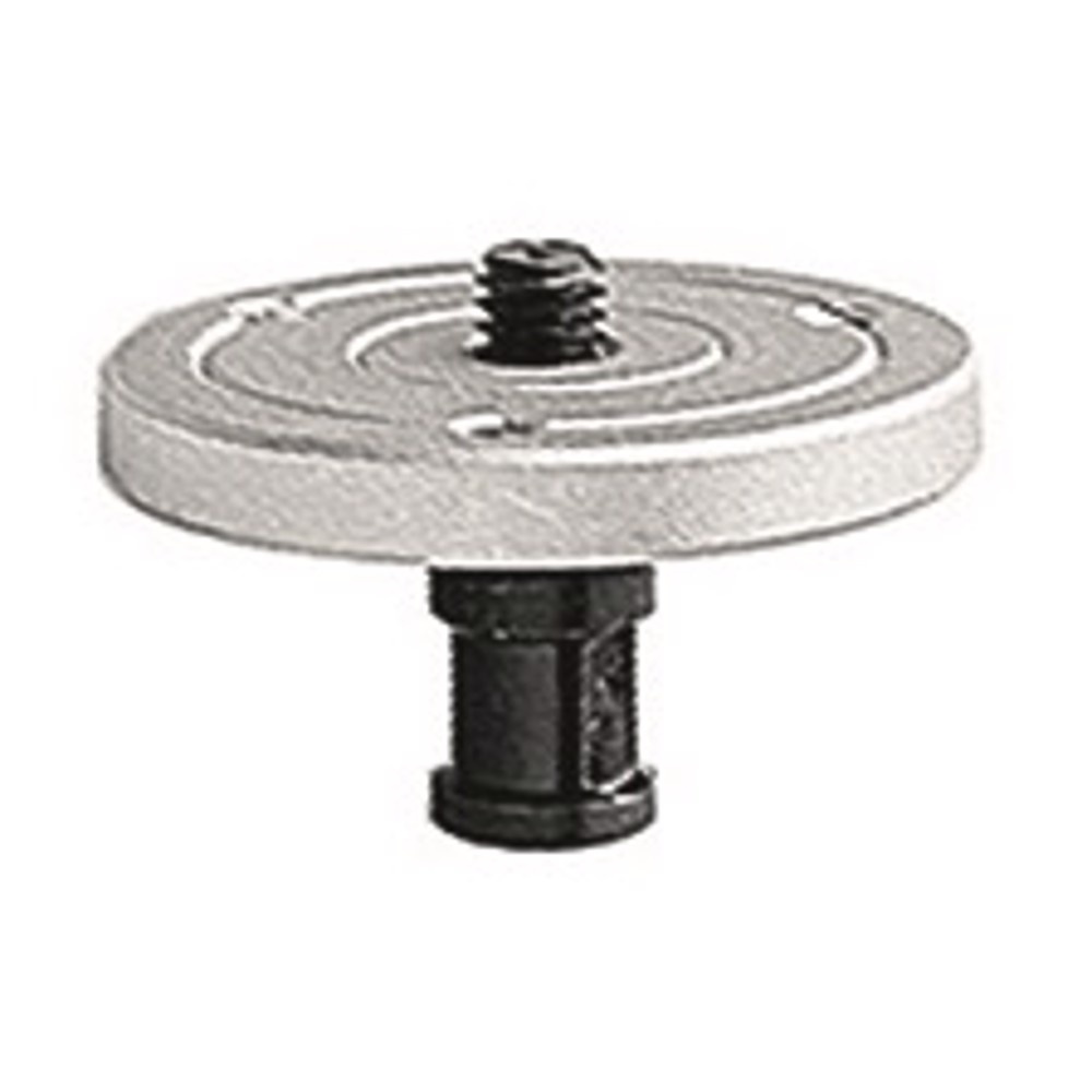 Manfrotto Piattello adattattore 3/8'' per teste