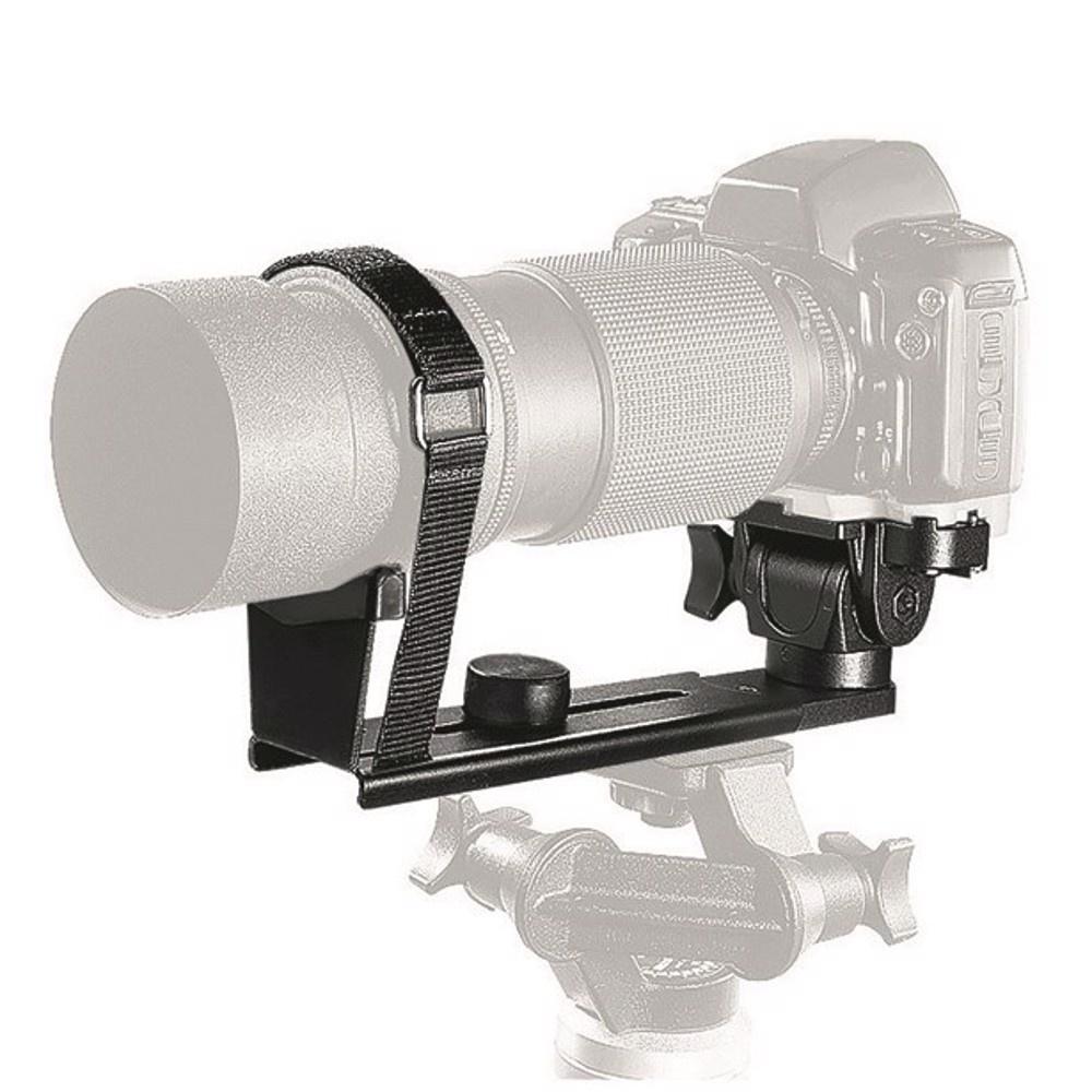 Manfrotto Staffa supporto per teleobiettivo1/4''
