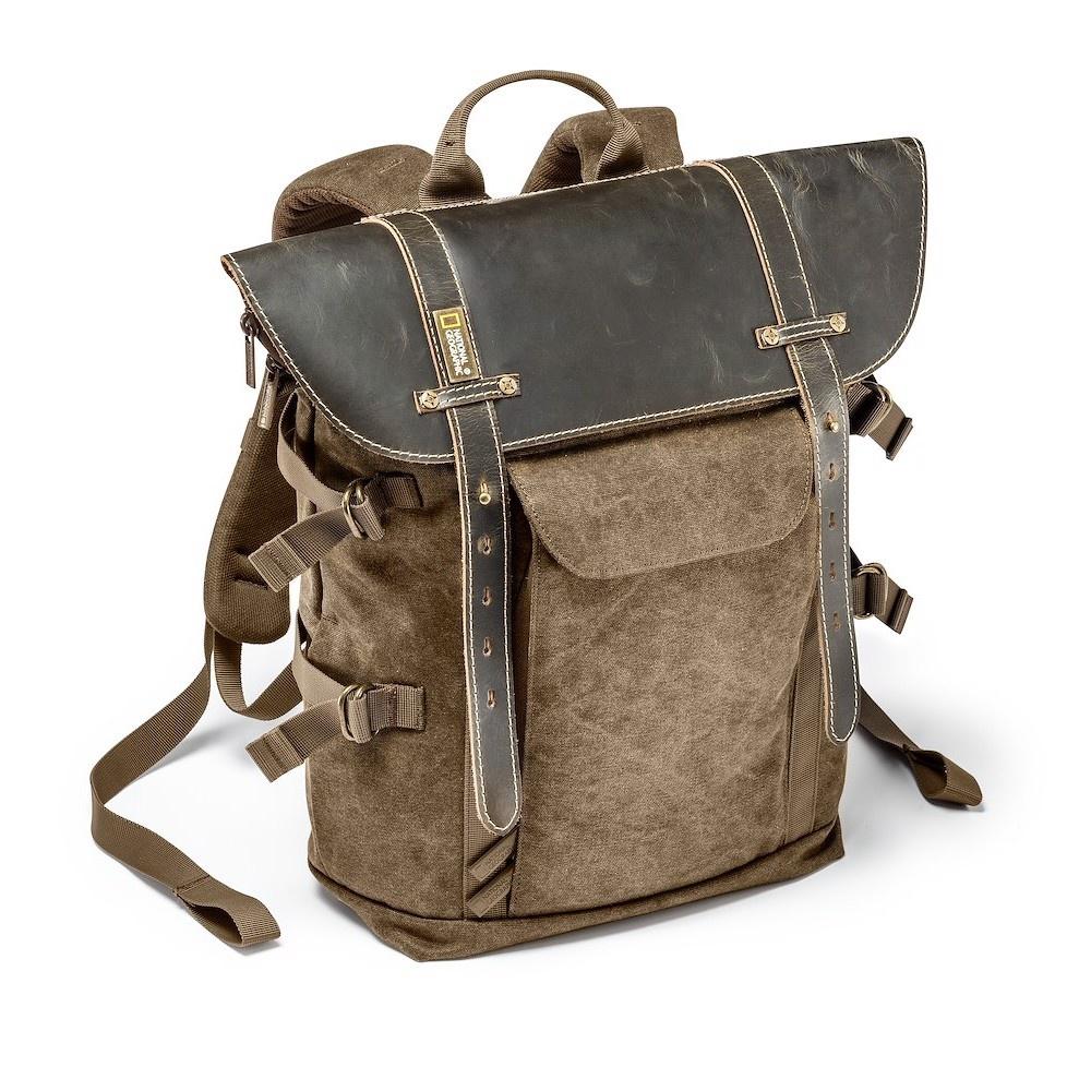 Manfrotto Zaino medio Africa canvas e cuoio