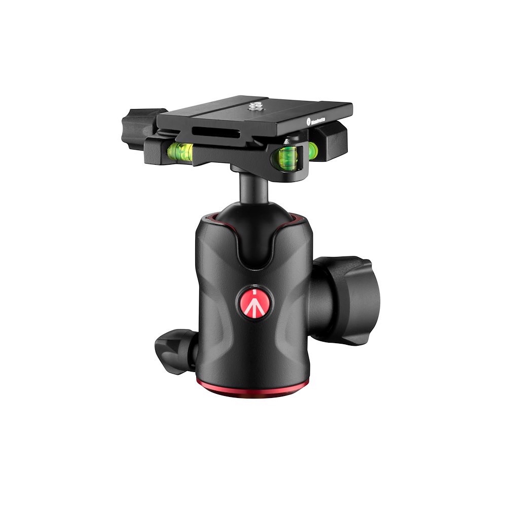 Manfrotto Testa a Sfera Centrale 496 con piastra Top Lock Offerta natalizia