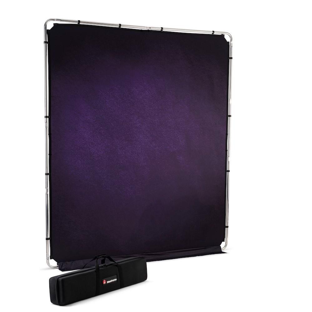 Manfrotto Fondale EzyFrame Vintage 2x2 3m Aubergine Offerte giornaliere