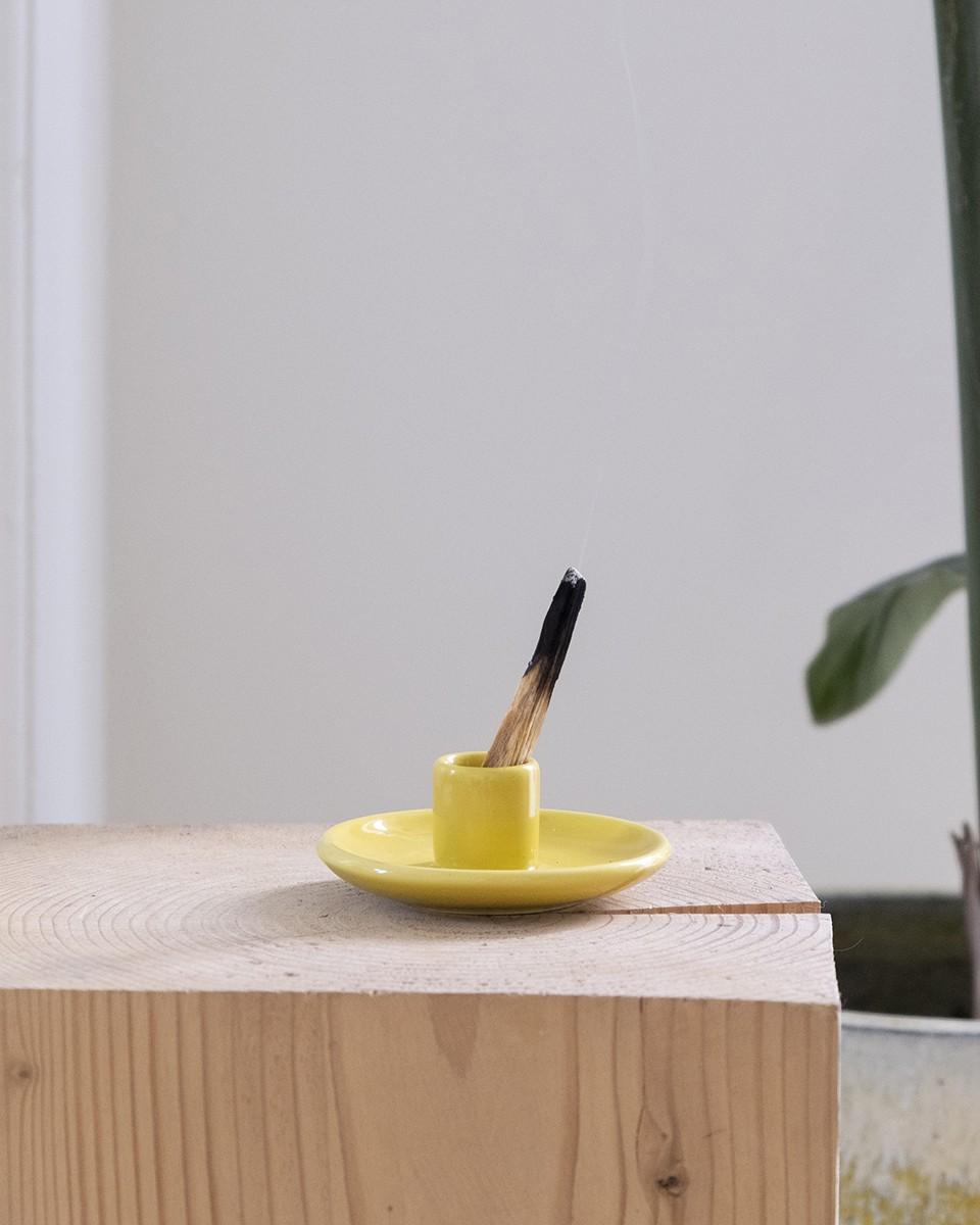 Wood'd PALO SANTO PLATE YELLOW Offerta