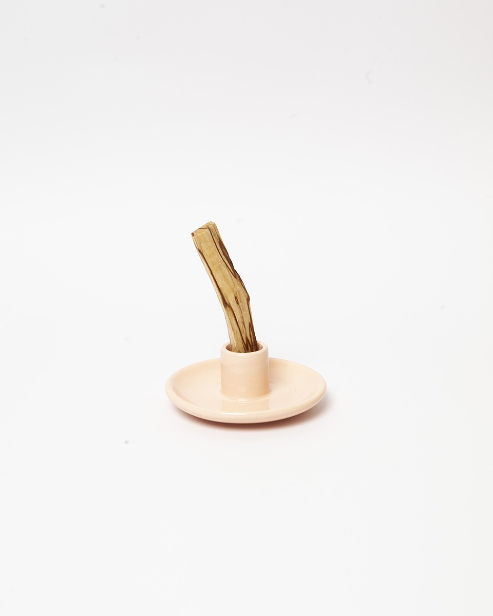 Wood'd PALO SANTO PLATE PINK