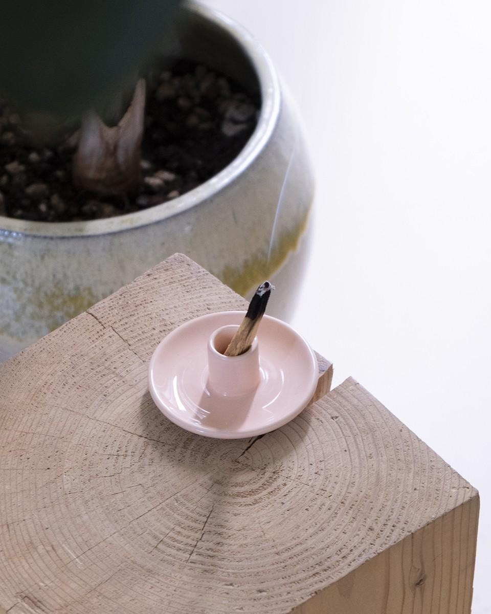 Wood'd PALO SANTO PLATE PINK Economico