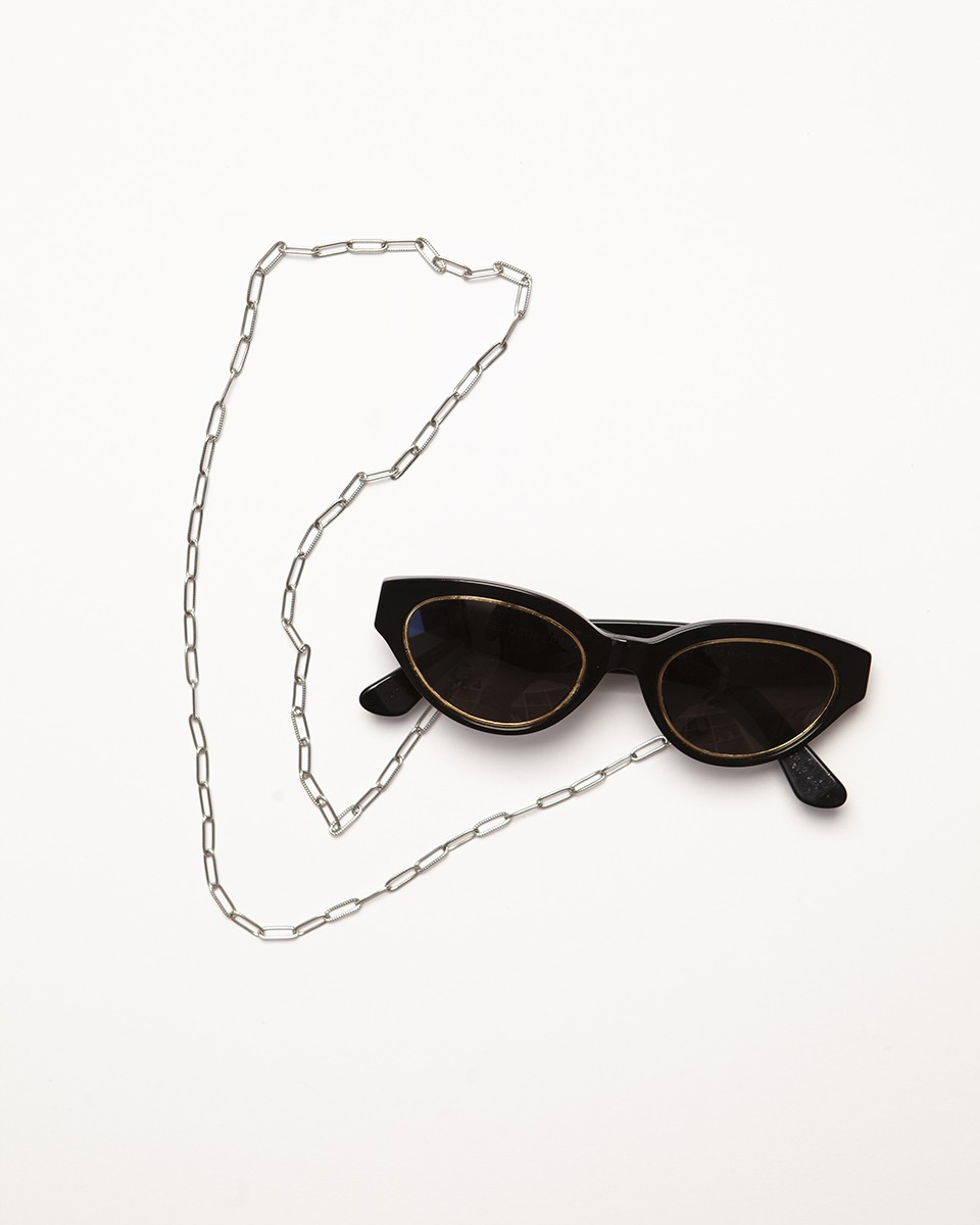 Wood'd Eyeglasses Lace Wide Silvered Vendita Calda