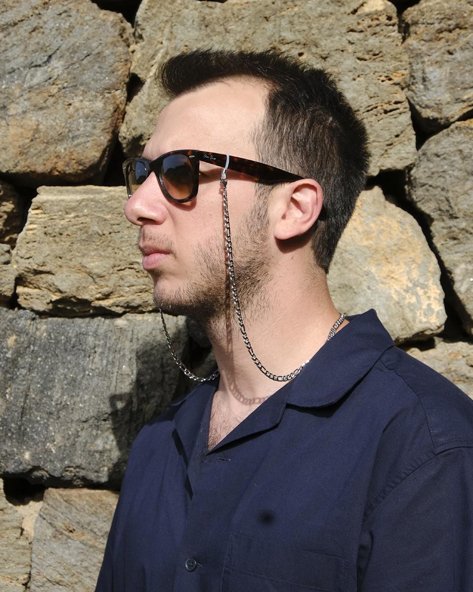 Wood'd Eyeglasses Lace Large Silvered I Più Venduti