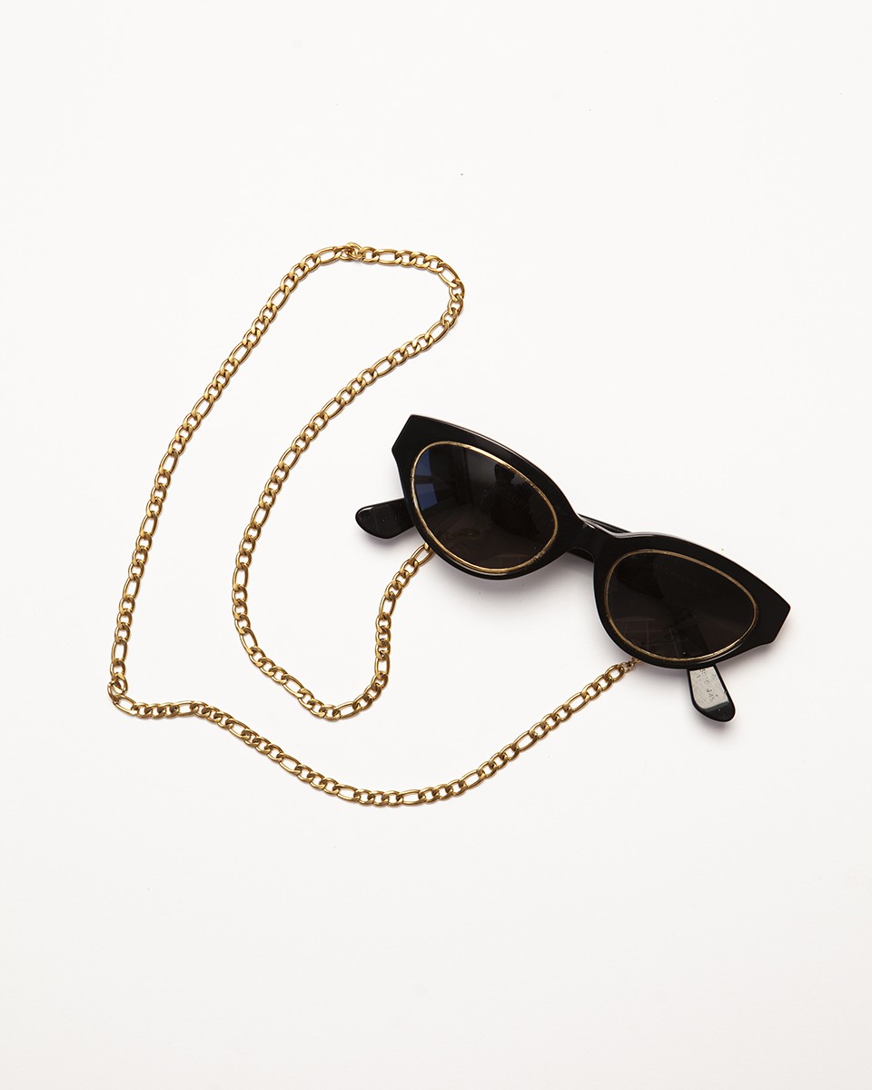 Wood'd Eyeglasses Lace Large Golden