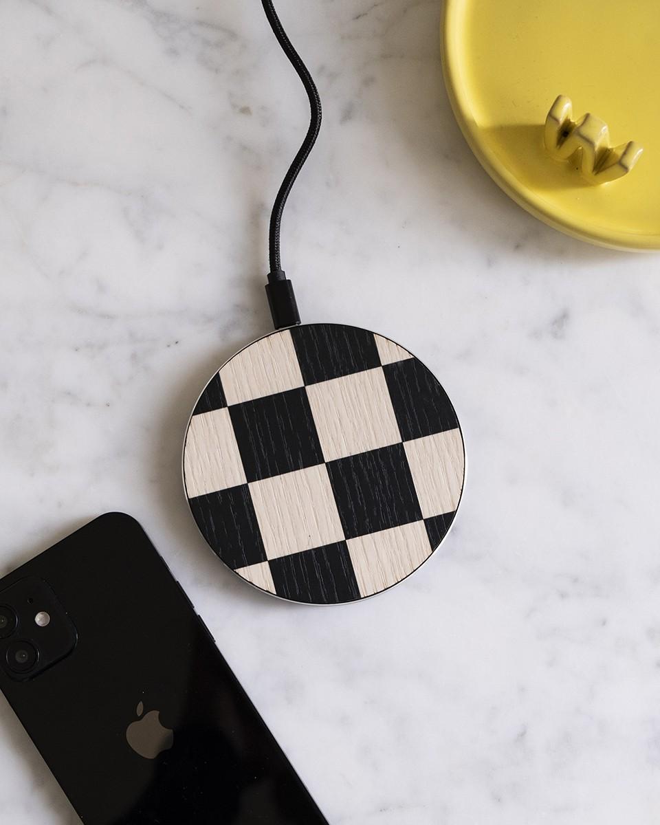 Wood'd Check Charger Pezzi Unici