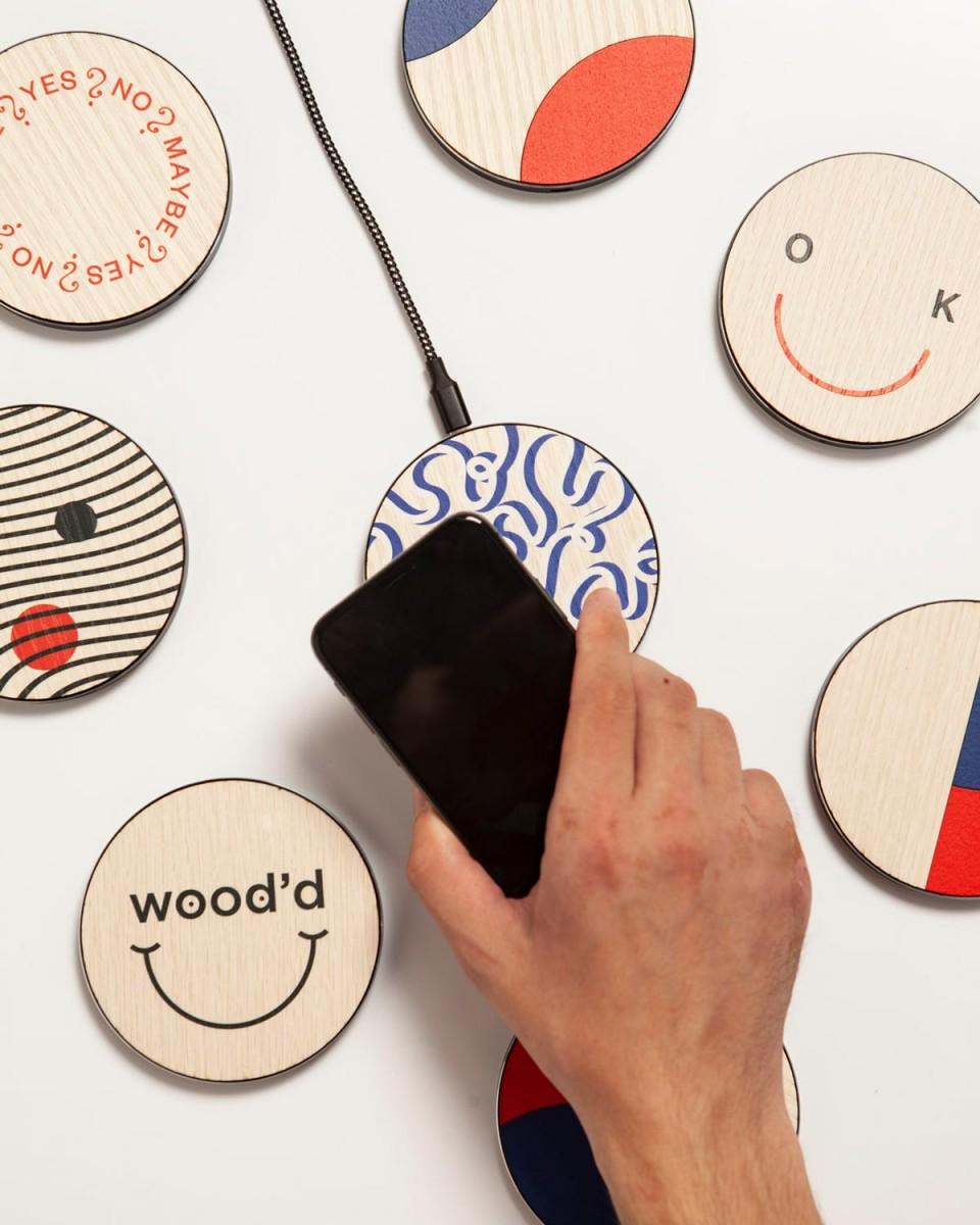 Wood'd Maybe Charger Sconto