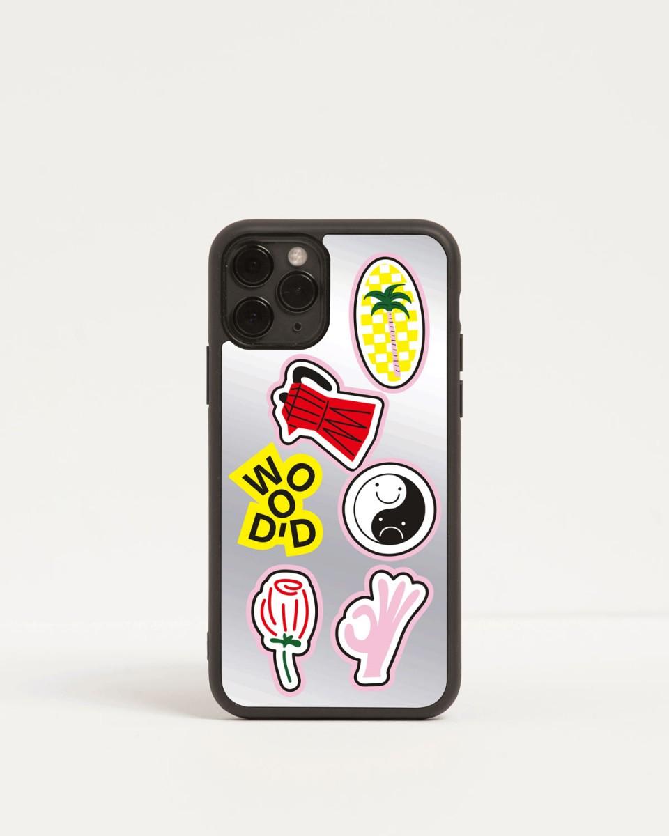 Wood'd Sticker Mirror Pezzi Unici