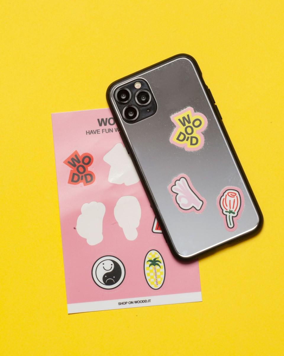 Wood'd Sticker Mirror Pezzi Unici