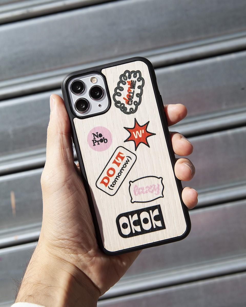Wood'd Pop Stickers Cover Pezzi Unici