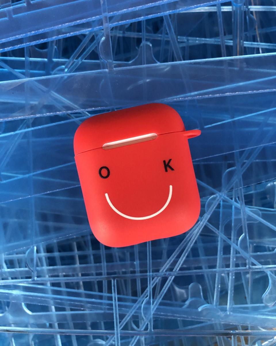 Wood'd AirPods Case OK Red Consegna Veloce